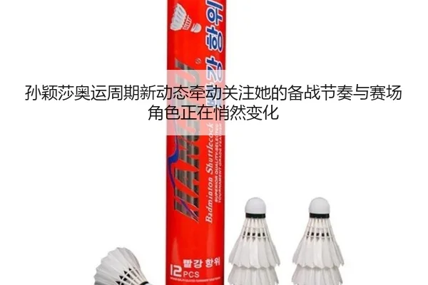 孙颖莎奥运周期新动态牵动关注她的备战节奏与赛场角色正在悄然变化